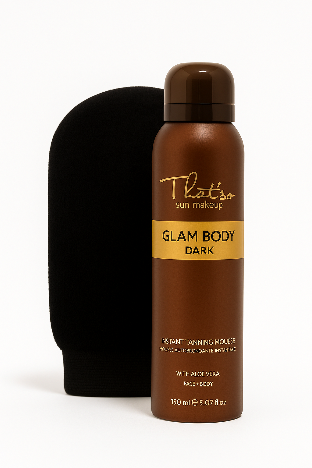 That'so Glam Body Dark mousse +levityskinnas