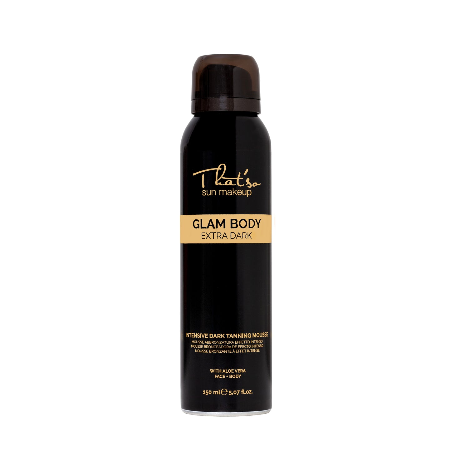 That’so Glam Body Mousse Extra Dark – itseruskettava vaahto 8 % DHA