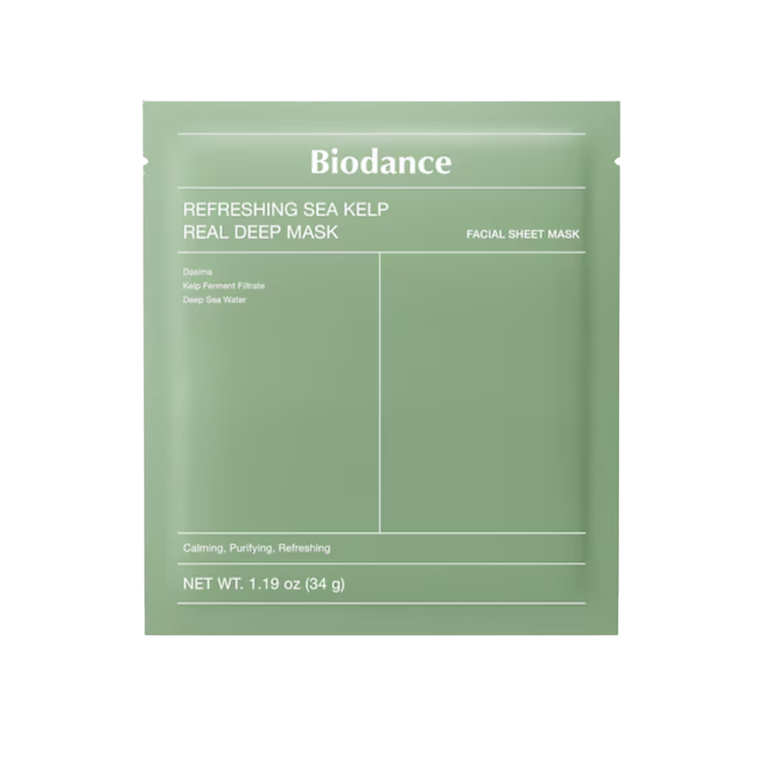 Biodance – Biodance – Virkistävä Merilevä Real Deep -naamio
