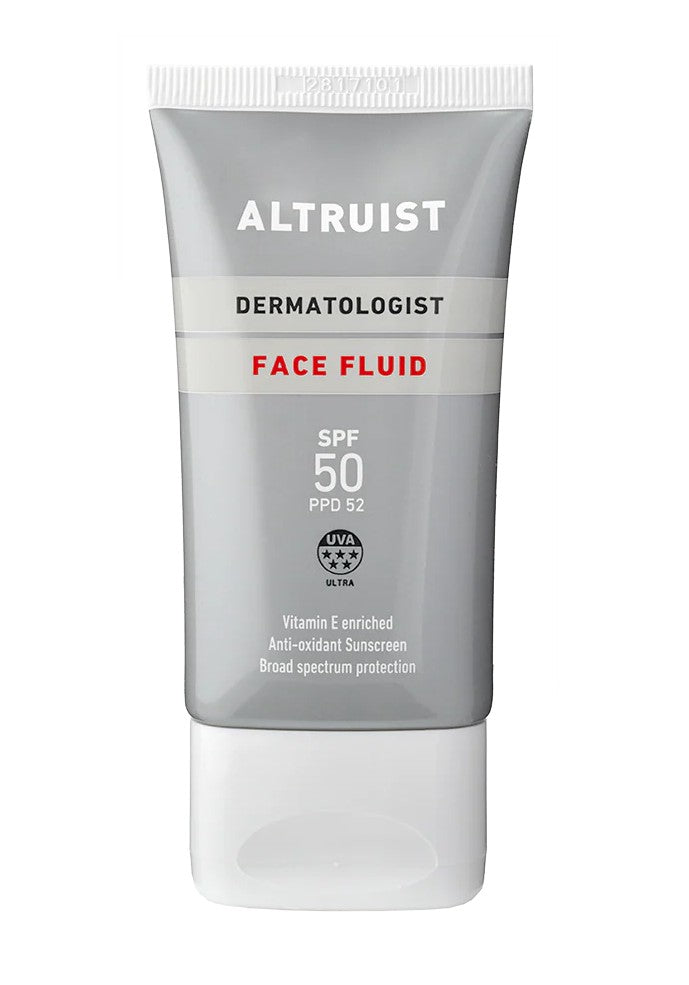 Altruist Face Fluid SPF 50 PPD 52– Kevyt ja hoitava aurinkosuojaneste kasvoille (50 ml)
