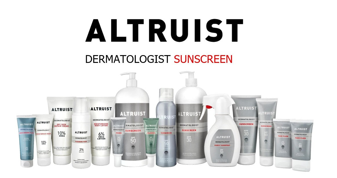 Altruist dermatologiset aurinkosuojat