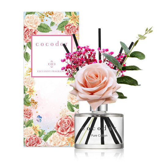 Cocodor Rose Diffuser 200ml  – Pure Cotton Scent
