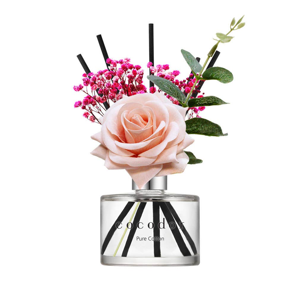 Cocodor Rose Diffuser 200ml  – Pure Cotton Scent
