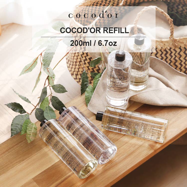 Cocodor Refill 200Ml Garden Lavender -tuoksu täyttöpullo